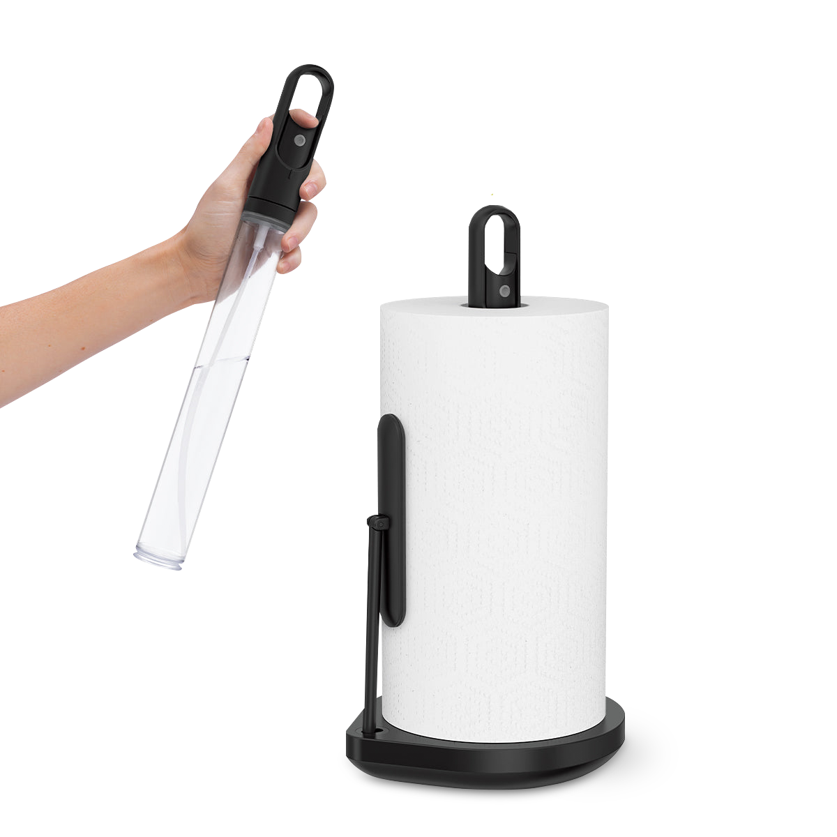 Paper Towel Holder with Spray