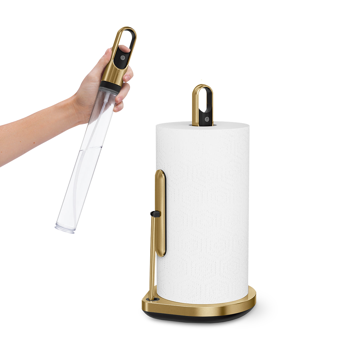 Paper Towel Holder with Spray